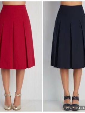 Two ModCloth Mad Men Size M skirts